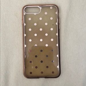 Rose Gold iPhone 7/8 plus case